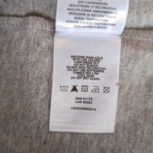 FILA Heather Gray Biker Shorts sz Medium - Picture 3 of 6